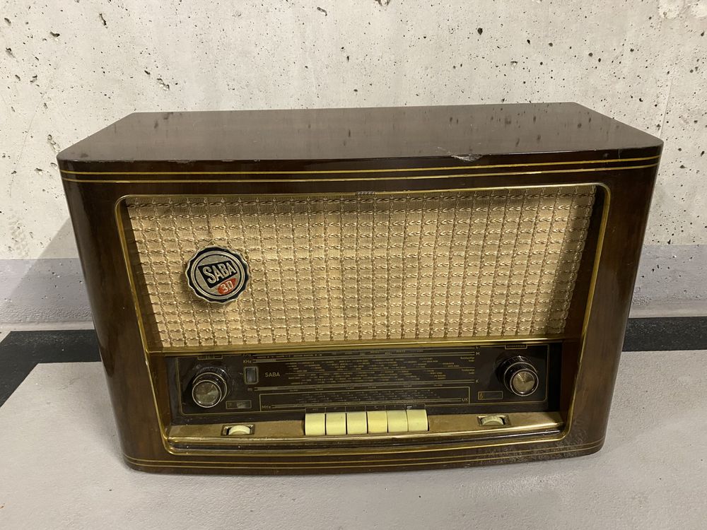 Radio lampowe Saba W5-3D