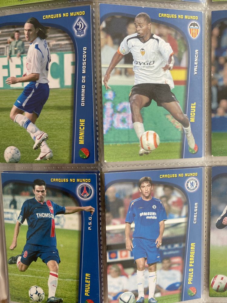 Caderneta de futebol megacraques 2006 completa