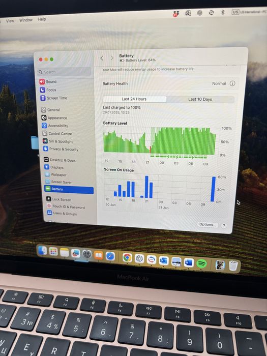 Ноутбук Apple MacBook Air 13" M1 8/256GB 2020, колір rose gold