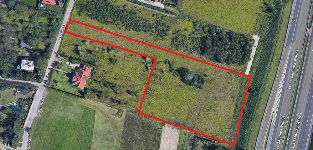Wynajmę 3 działki 1000,1200 i 1200m2 bezpośrednio Warszawa Badylarska