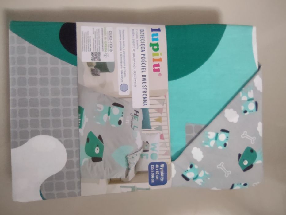 NOWA dziecięca pościel bawełniana dwustronna Lupilu