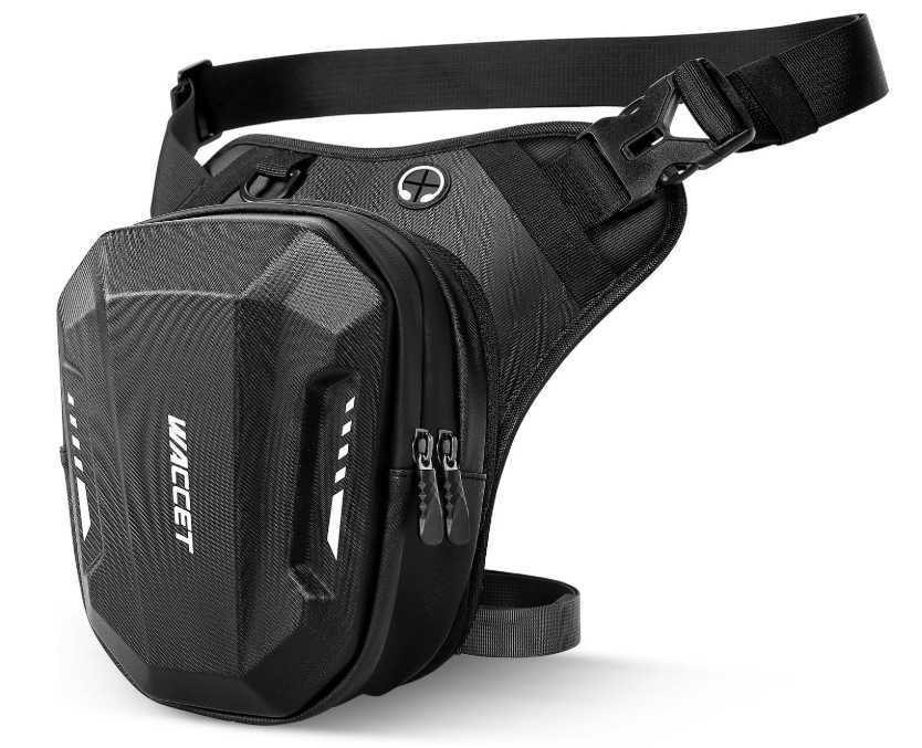 WACCET Torba na nogę udo na motocykl rower wielofunkcyjna wodoszczelna