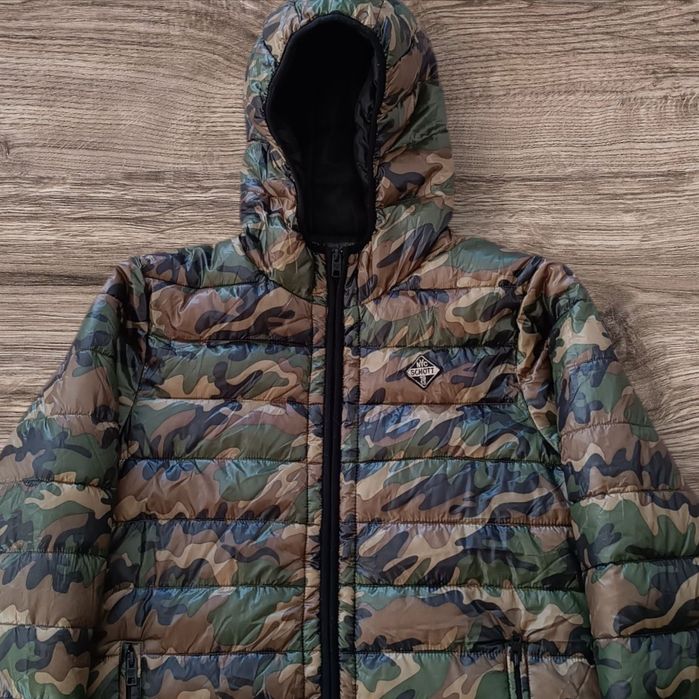 Kurtka Schott Military Moro USA Ocieplana Funkcjonalna Męska L