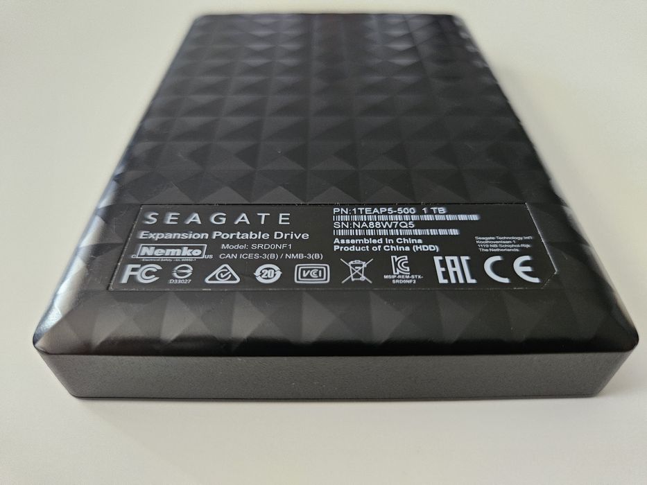 Dysk zewnętrzny HDD Seagate 1TB
