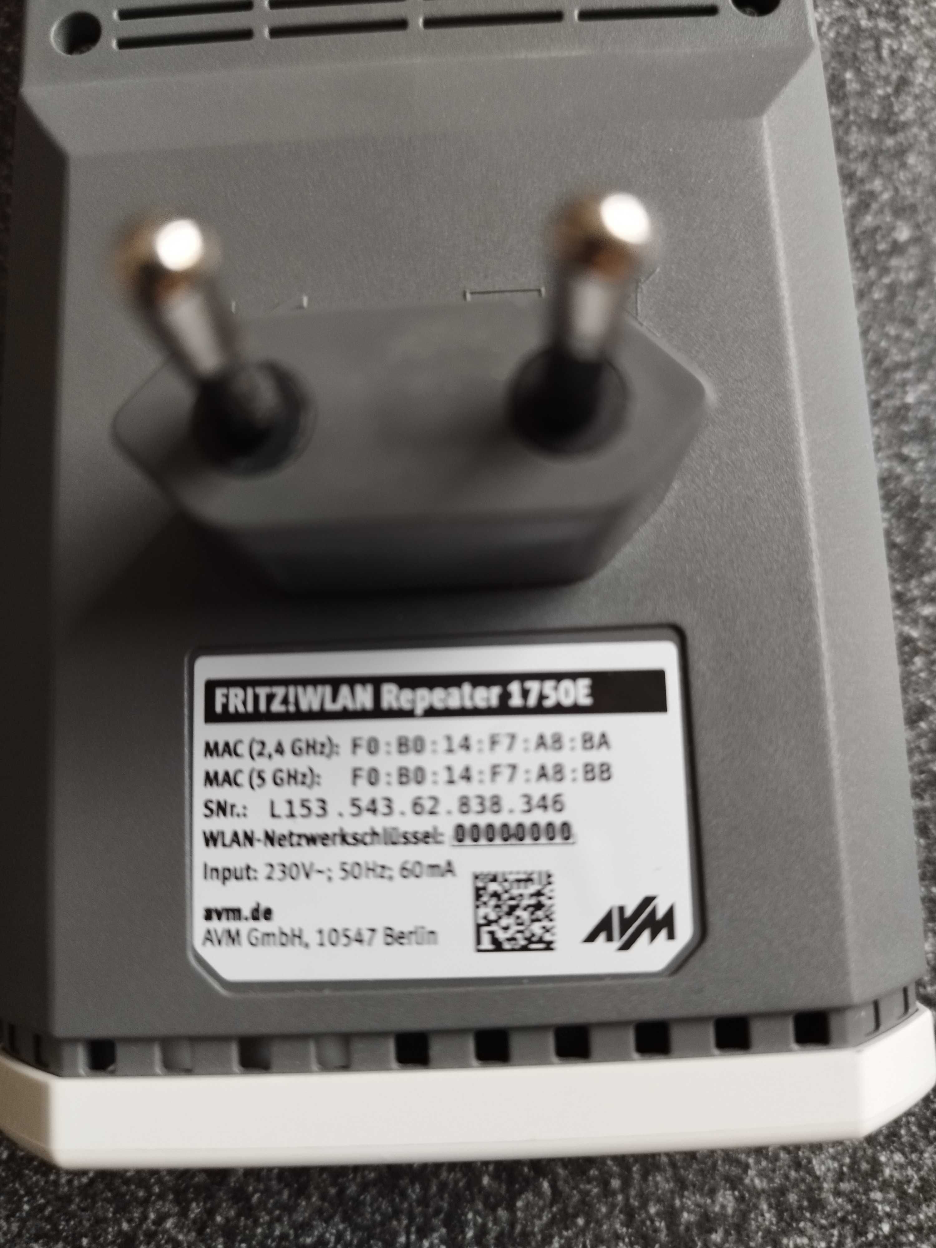 Fritz repeater 1750E,jak nowy