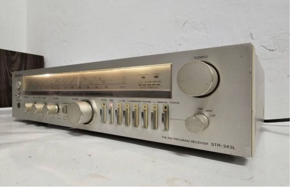 Am/Fm Stereo Amplituner Sony STR-343 L, Made in Japan.