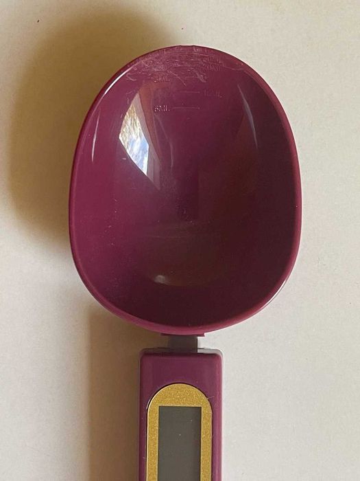 Кухонные весы. Ложка. С LCD экраном. Батарейка в комплекте. Торг.