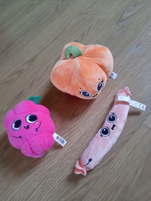 Maskotki z biedronki Gang produkciaków