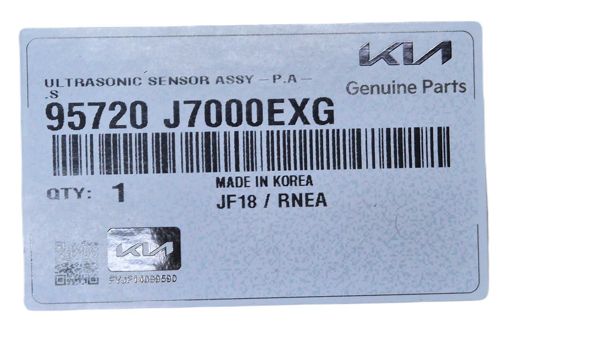 Czujnik parkowania PDC Hyundai KIA OE 95720-J7000 EXG Zielone NOWE ASO