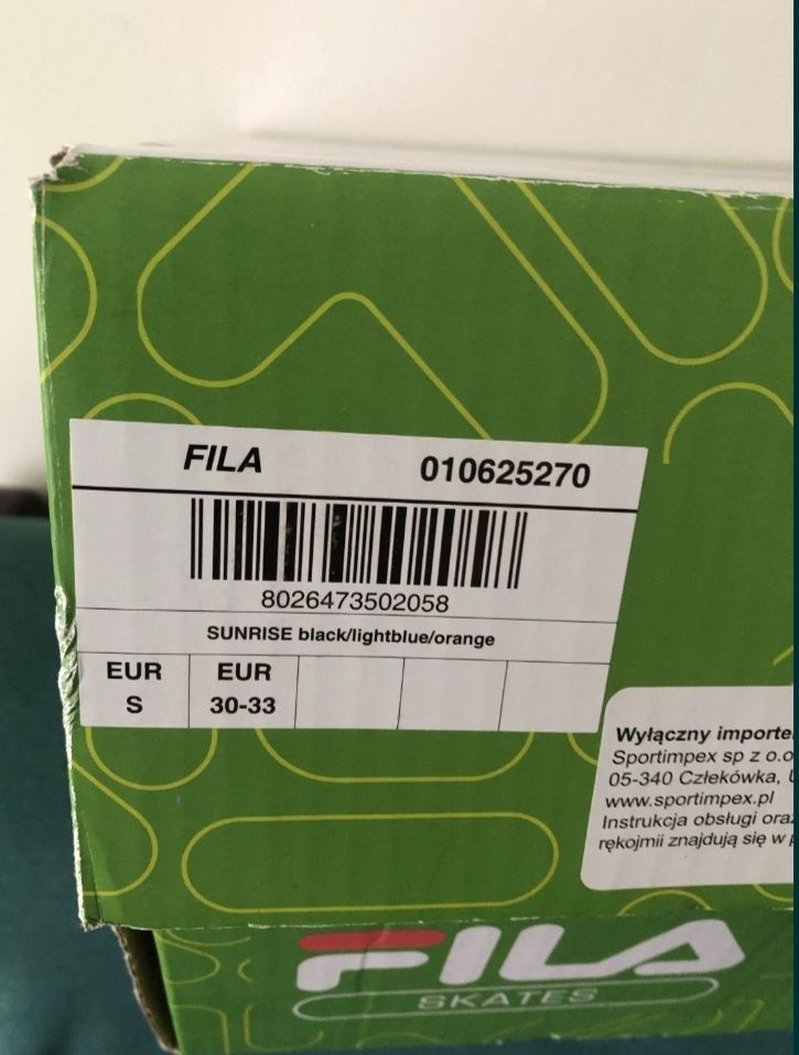 Rolki FILA Dziecięce 30–33  Styl, Bezpieczeństwo i Komfort w Jednym!