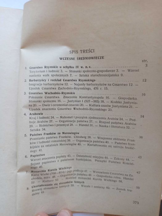 Historia Powszechna - Wieki Średnie - Władysław Chłapowski