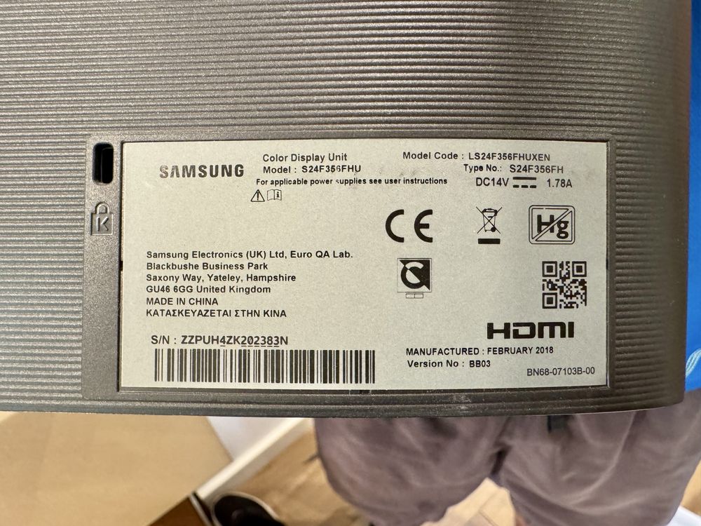 Monitor Samsung 24 cale