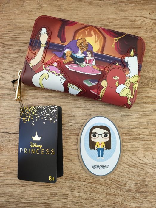 Carteira Belle / Beauty and the Beast Loungefly