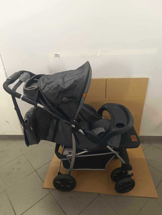 Wózek spacerowy, spacerówka LIONELO Emma Plus do 15kg z torba