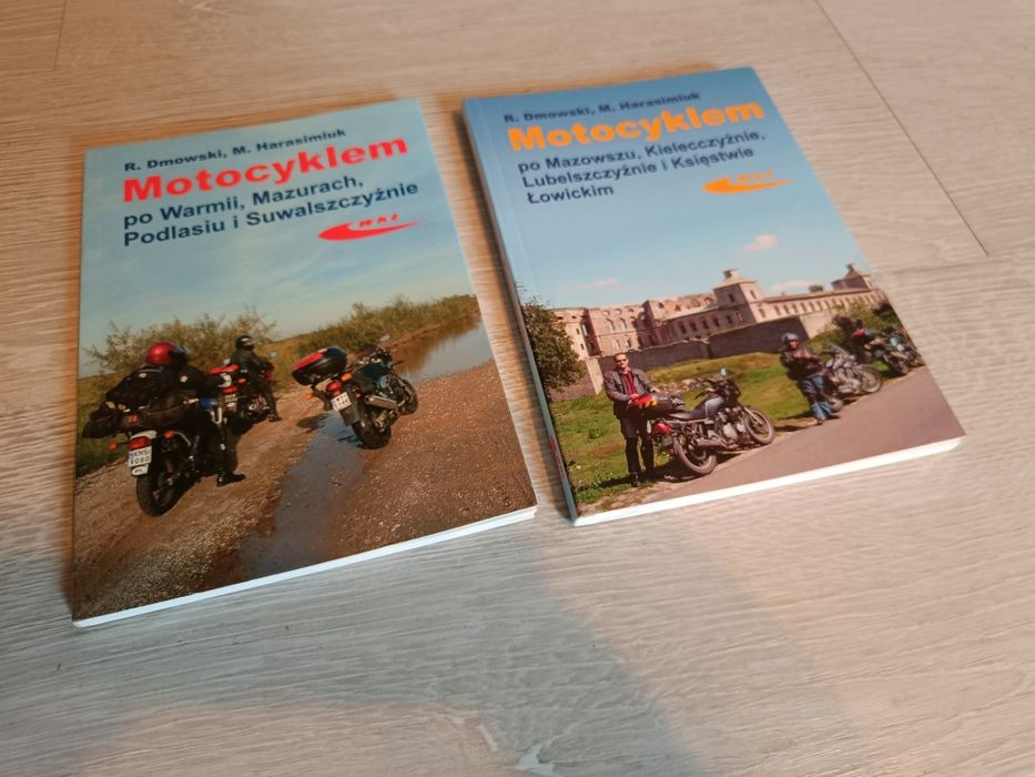Motocyklem po Mazowszu Warmii Dmowski Harasimiuk