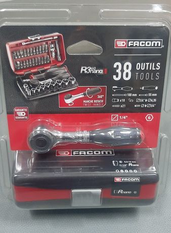 Kit de caixa de chaves Facom R360 nano