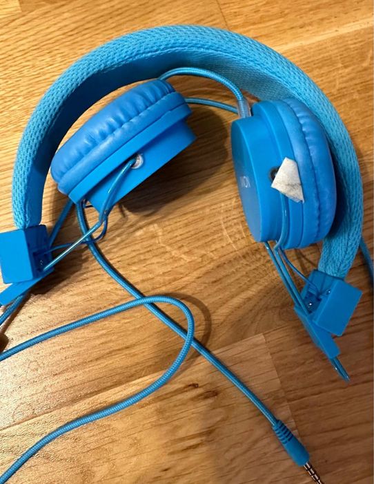 Nomi наушники голубые