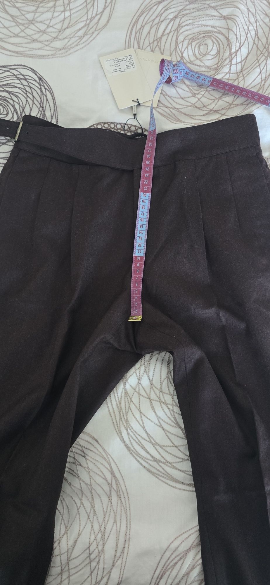 Nowe spodnie gurkha od Suitsupply r. 46 (100% wełna)