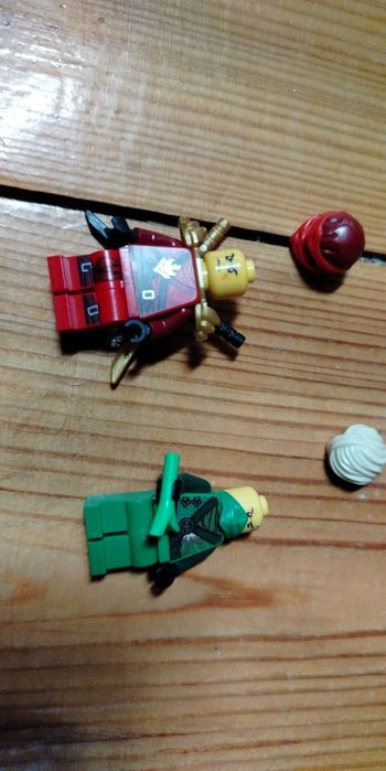 Lego minifigurki ninja 6 figurek golden weapons