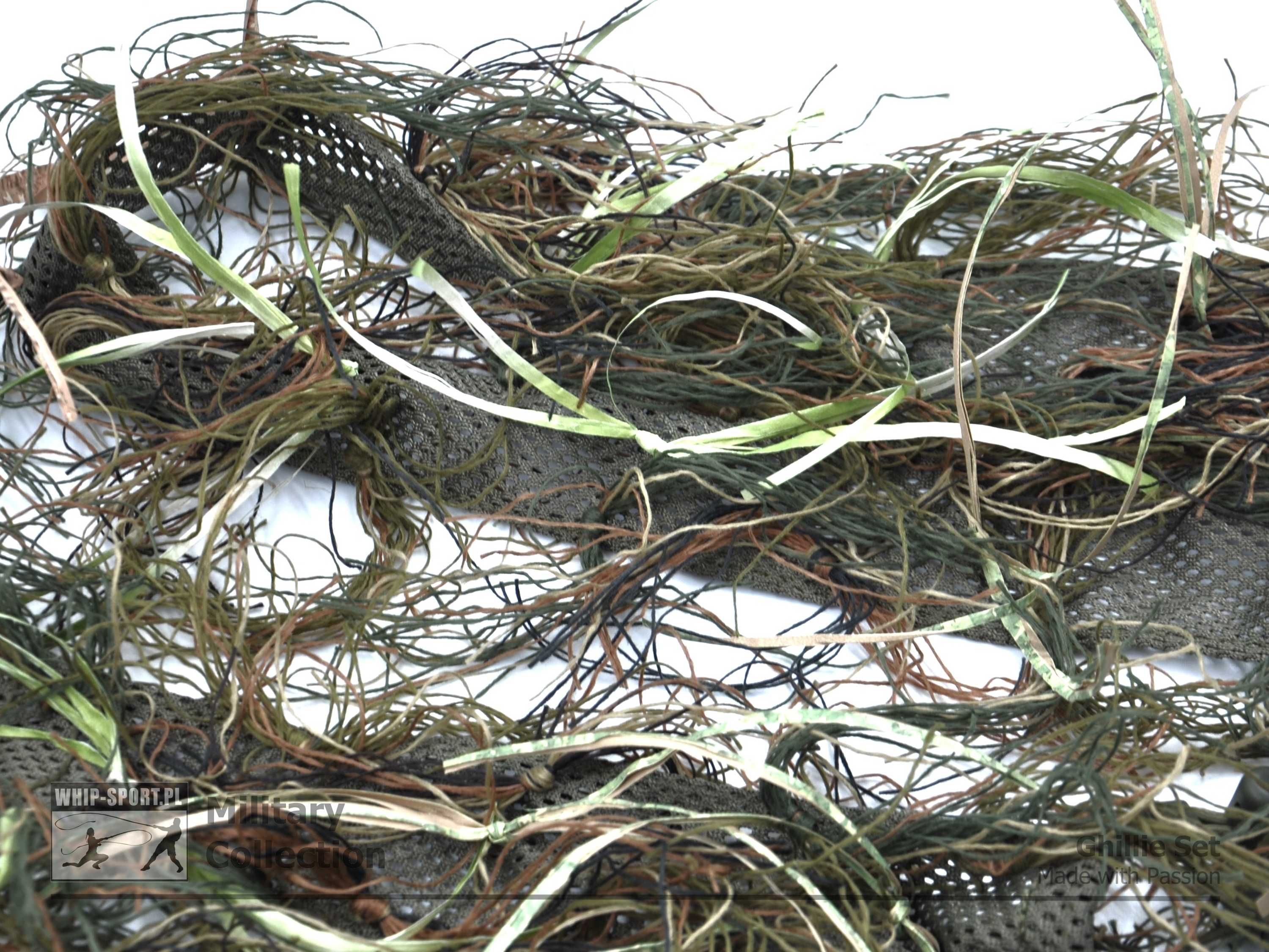 Ghillie Set - Maskowanie broni ASG Milsim - 200 cm