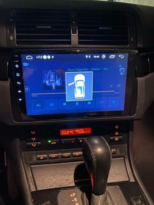 Rádio Bmw serie3 2 din auto android