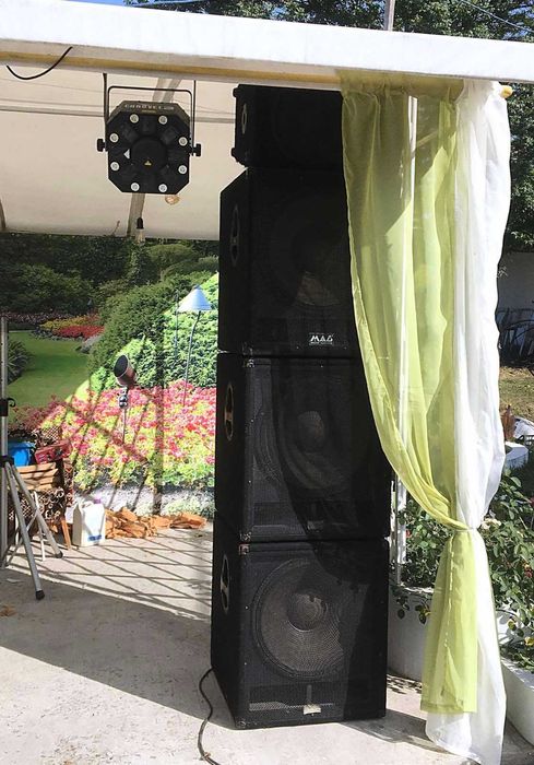 Yamaha Park Audio Eminence MAG sound 15" 18" Колонки Сабвуфери