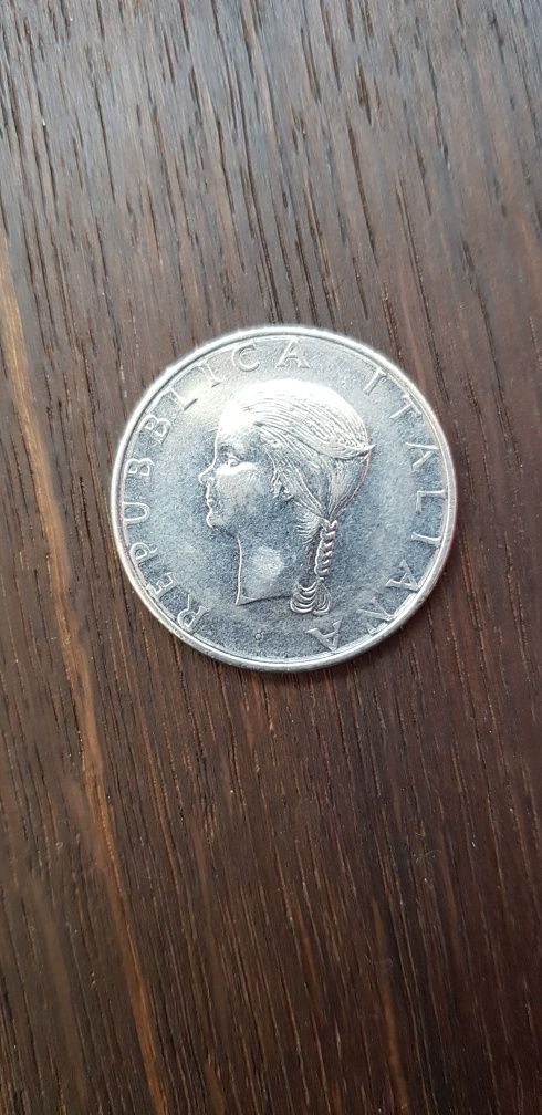 Moneta Włochy 100 lire 1979r
