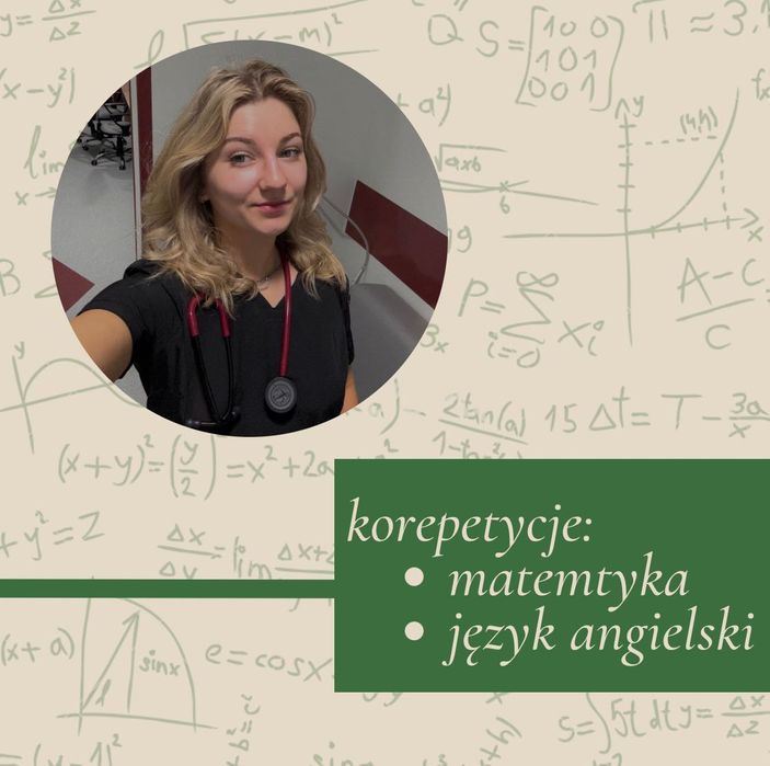 korepetycje matematyka + j angielski