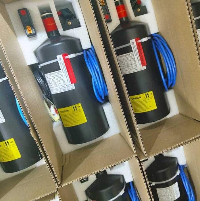 Оптоволокно для FPV 10 км з приймачем / 0.95 кг, котушка оптоволоконна