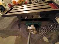 Mesa de dois eixos para fresadora CNC torno