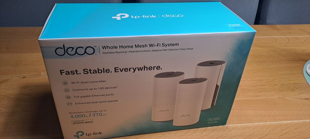 Wi-fi MESH TP-LINK DECO M4 (3-pack)