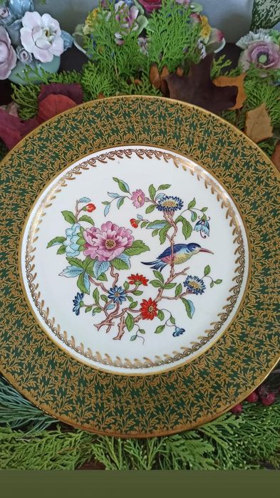 Фарфор Limoges Лимож тарелки графин блюдо новогодняя посуда