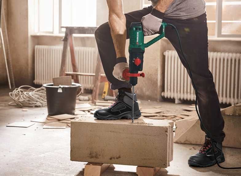 Młotowiertarka Wiertarka Udarowa PARKSIDE 1050 duża moc WALIZKA