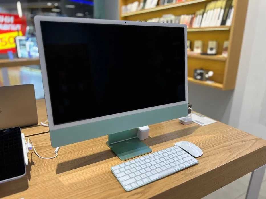 iMac 24" M1 512GB 8GPU Green 2021 Open Box - Оплата частинами