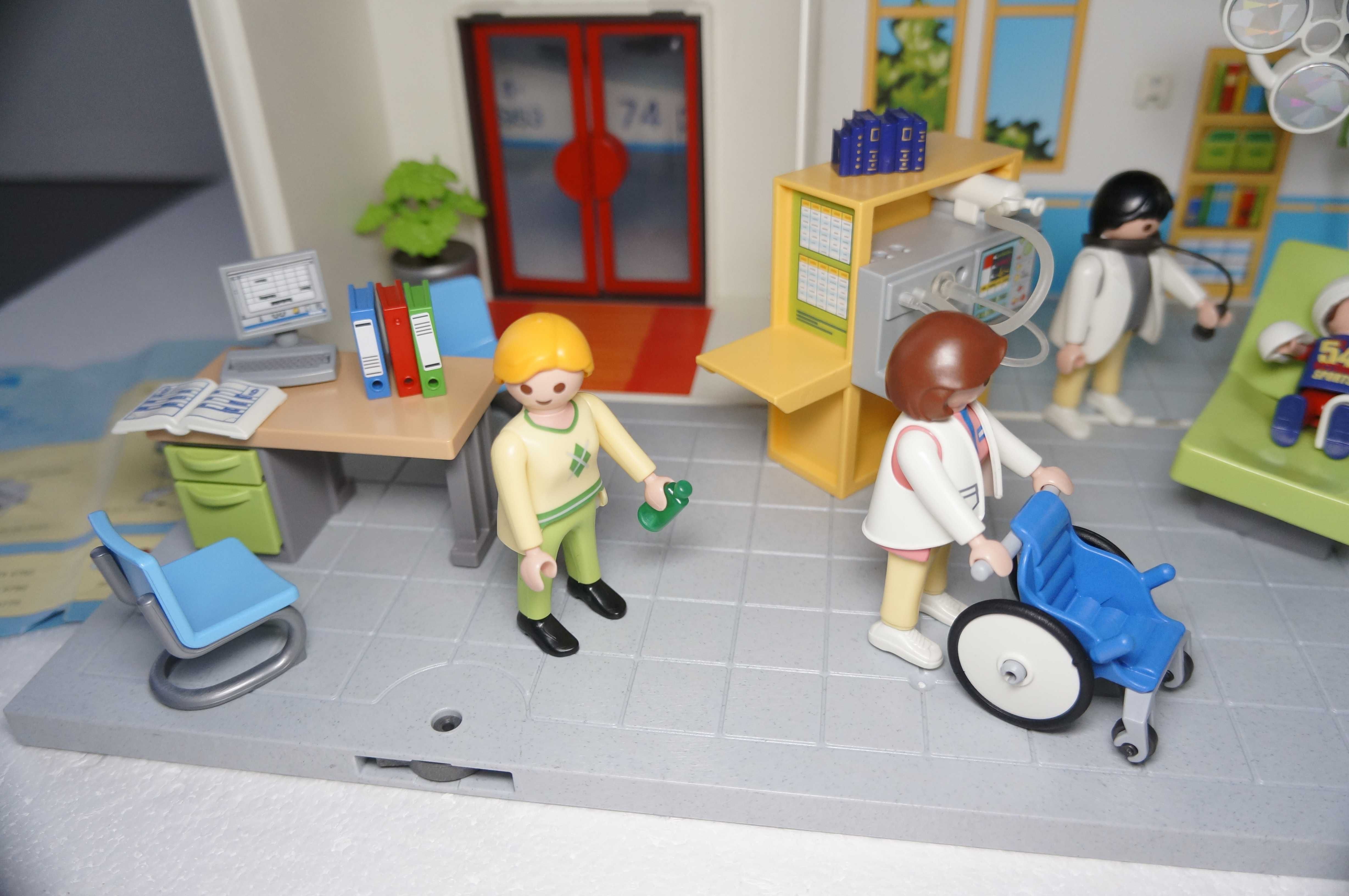 Playmobil 751 Szpital składany w walizce operacyjna wózek Playmobile