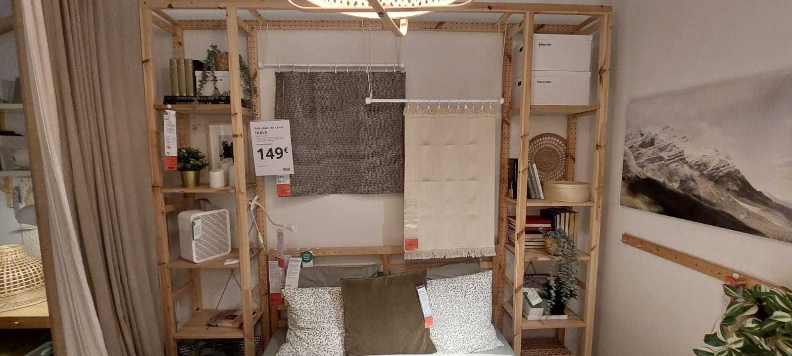 Estrutura (cabeceira) de cama Ikea (novo)