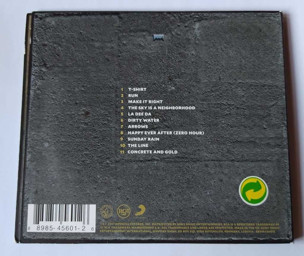 Foo Fighters - Concrete And Gold CD