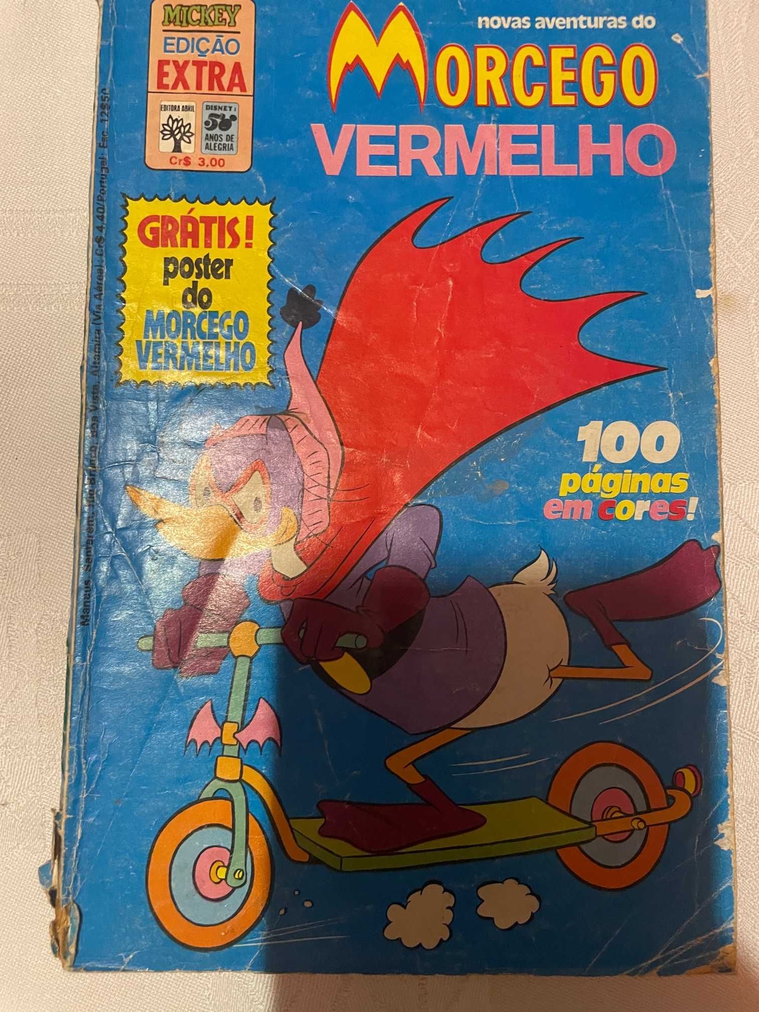 Edição Extra, 12/1973, Ed Abril, Morcego Vermelho