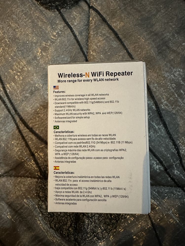 Aparelho Wireless Wi-Fi Repeater