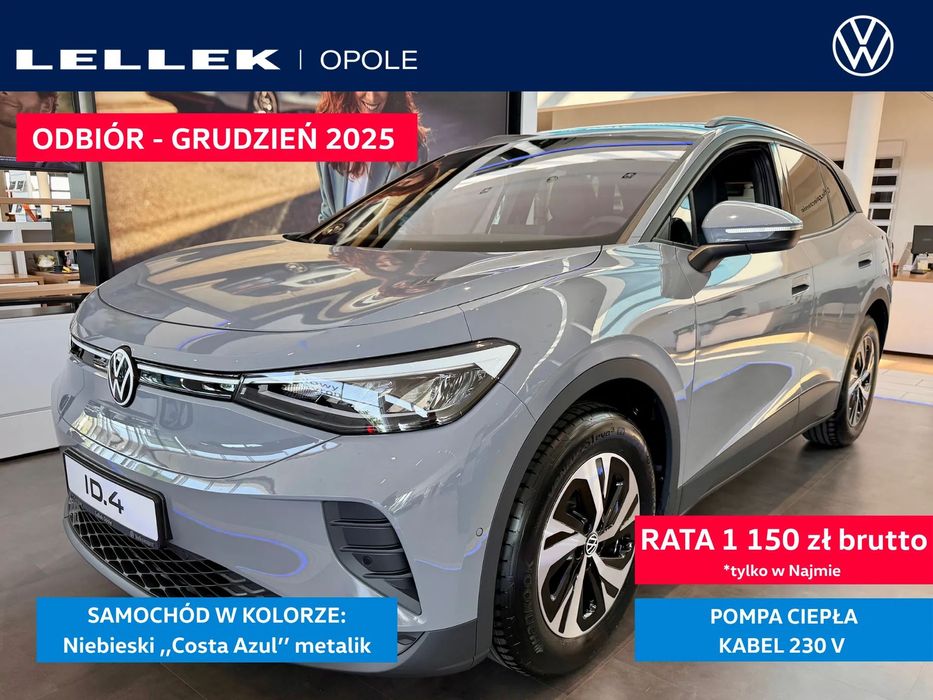 Volkswagen ID.4 | Pompa ciepła | Kabel 230V | Kamera cofania |