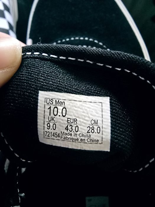 Vans novas sem caixa