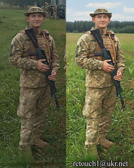 Ретуш фото на пам’ятник