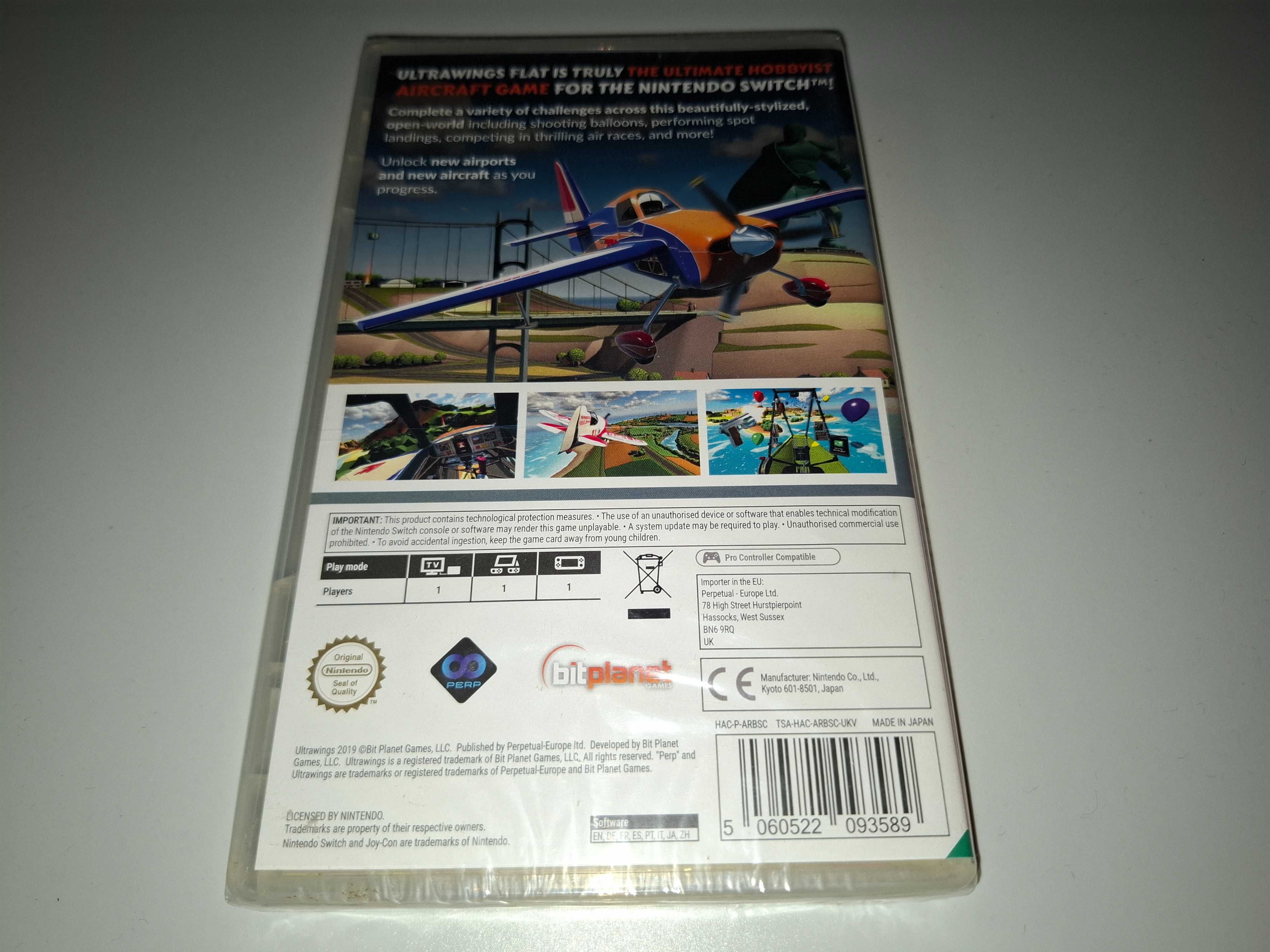 Ultrawings Flat [Nowa] Nintendo Switch