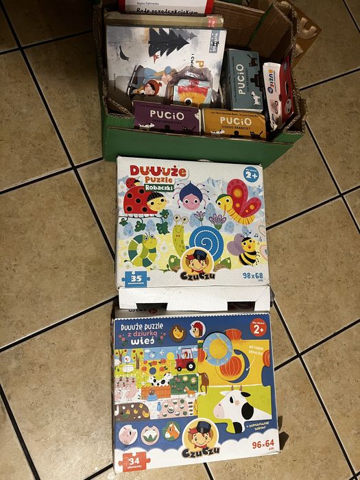 Pucio i inne ksiazki:ukladani/ zabawki
