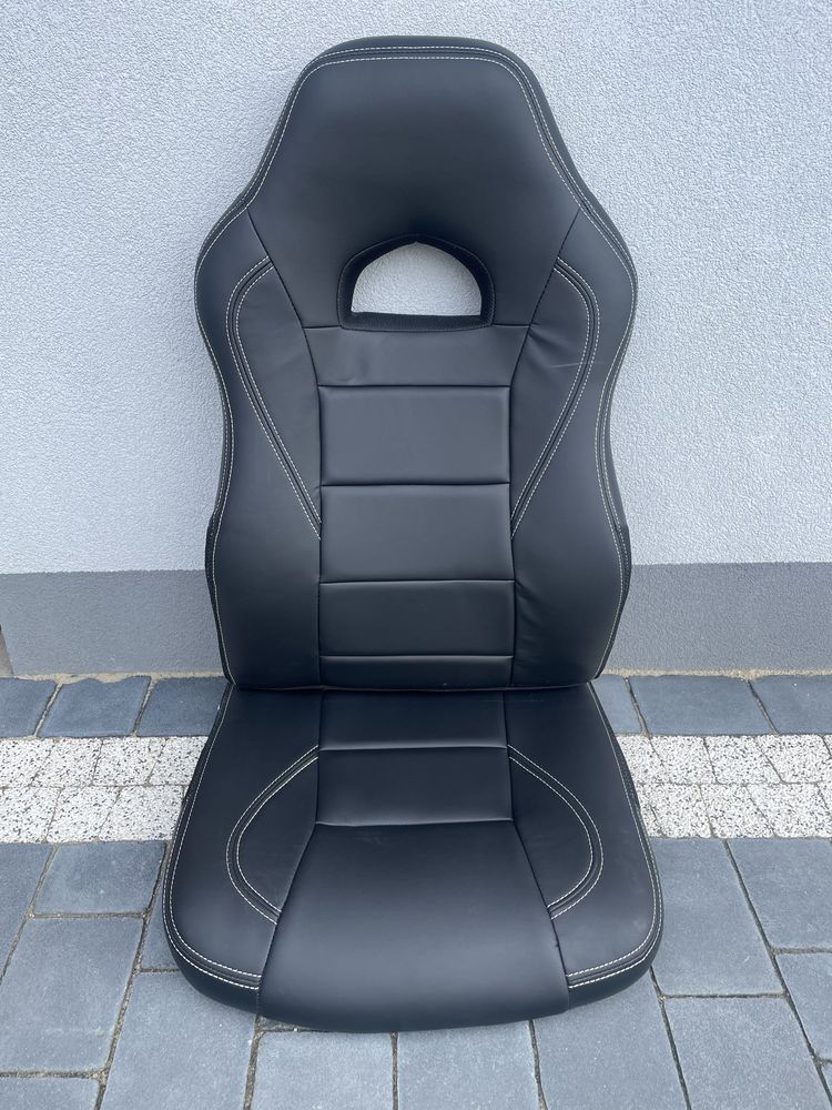 Fotel gamingowy biurowy czarny krzesło obrotowe