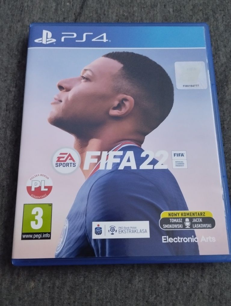 FIFA 22, PS4, wersja PL, płyta idealna