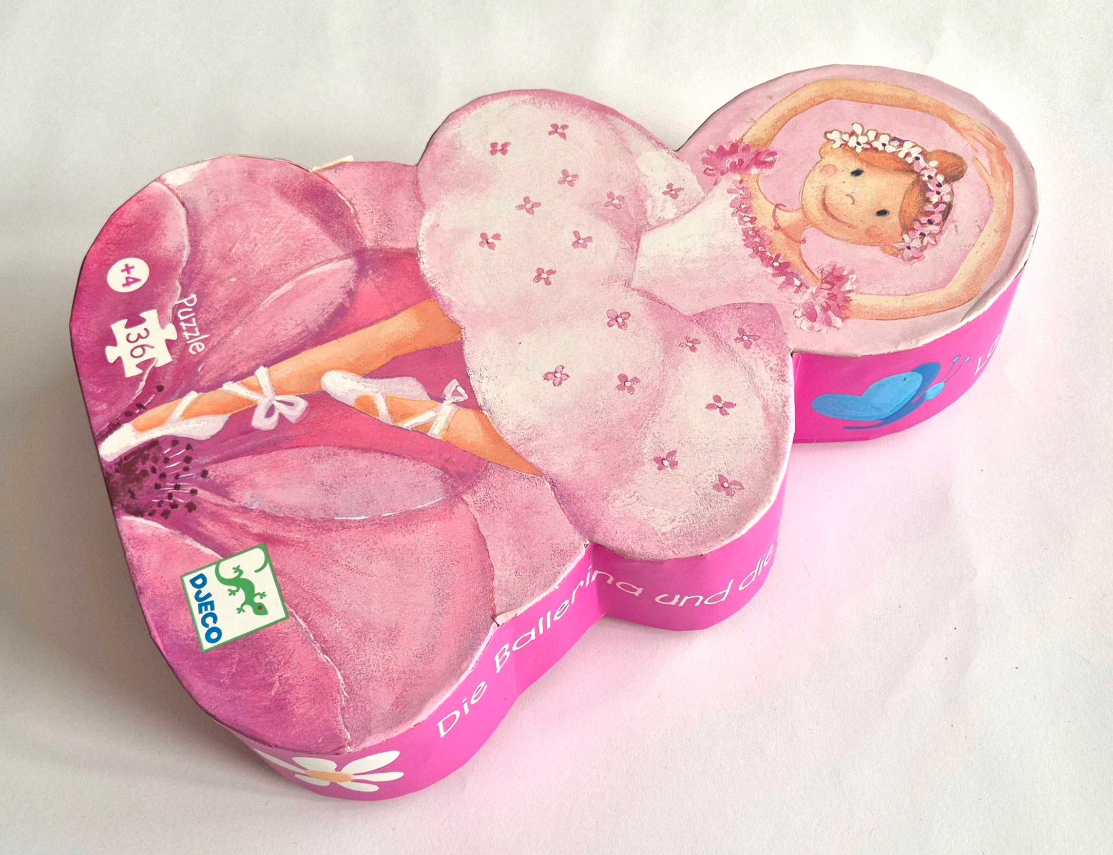 DJECO, Puzzle dla dziewczynki, Baletnica z kwiatem