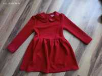 Sukienka czerwona świateczna święta rozmiar 110