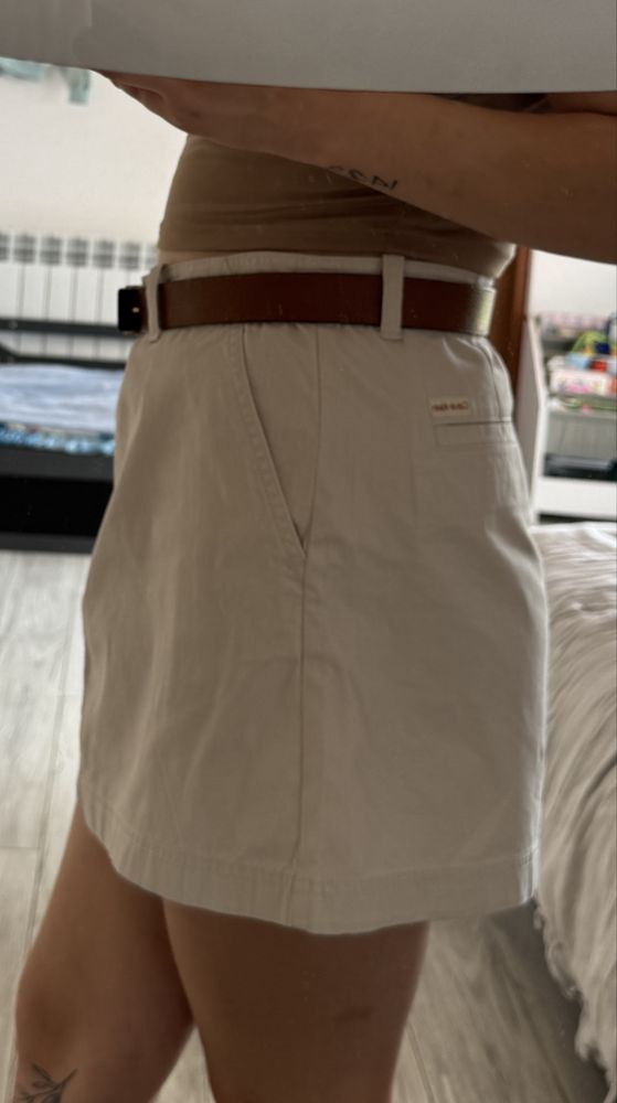 Spodniczka calvin klein jeans szara