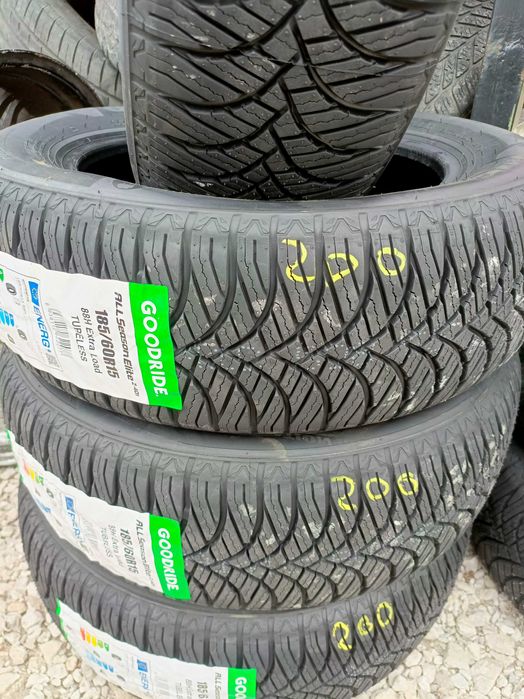 Nowe opony całoroczne wielosezonowe 185/60/15 Goodride 2025r